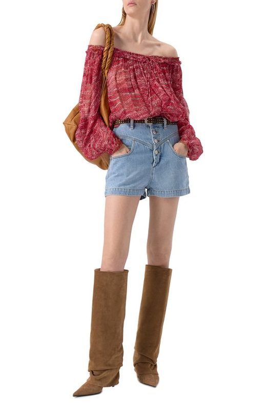 Блузка из вискозы Isabel Marant Etoile 2