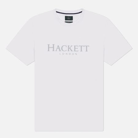 Мужская футболка Hackett Heritage Essential Cotton, цвет белый