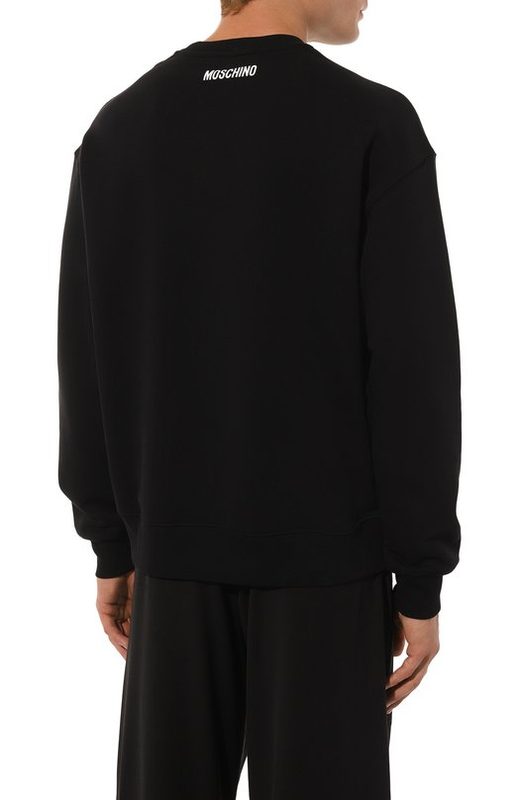 Хлопковый свитшот Moschino 4