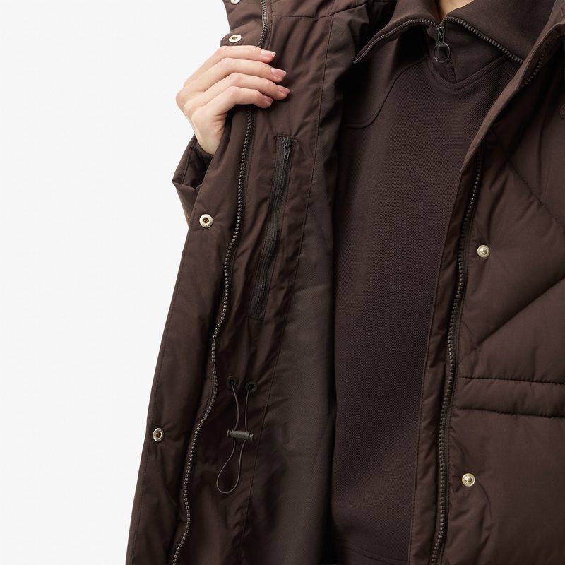 Женская парка Lacoste с капюшоном 5