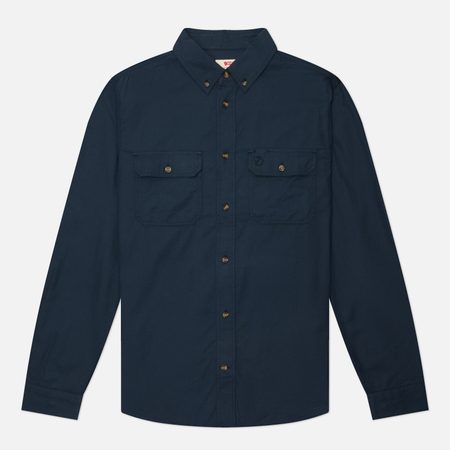 Мужская рубашка Fjallraven Ovik Lite Flannel, цвет синий