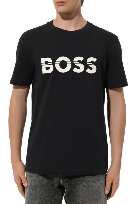 Хлопковая футболка BOSS Green 3