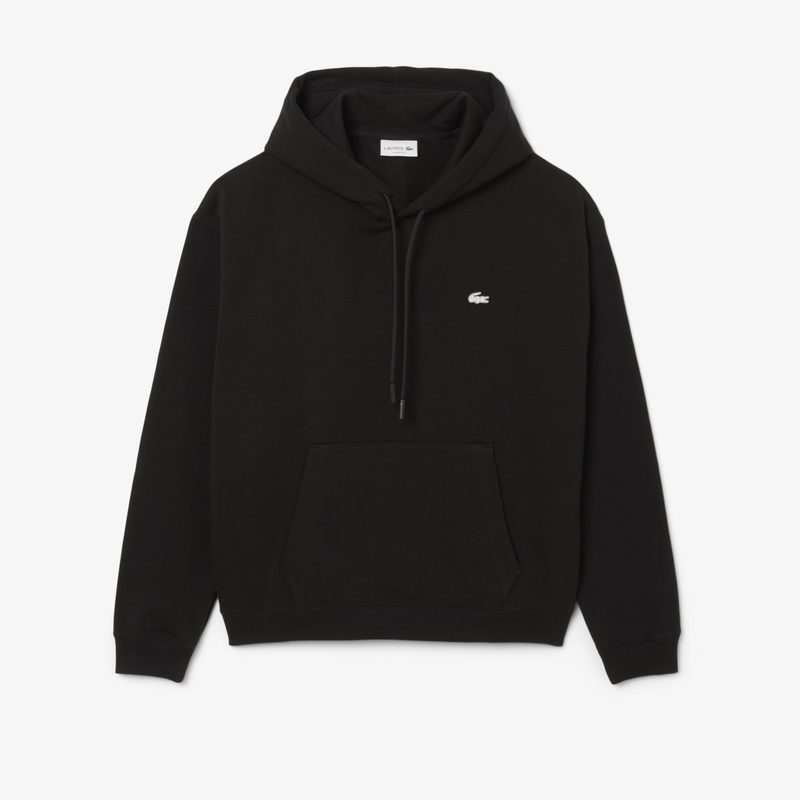 Мужской хлопковый свитшот Lacoste свободного кроя 4