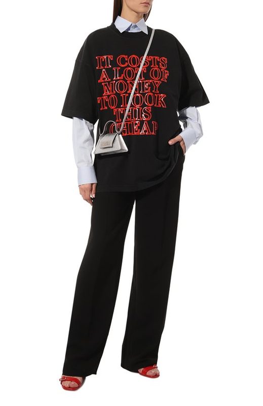 Хлопковая футболка VETEMENTS 2