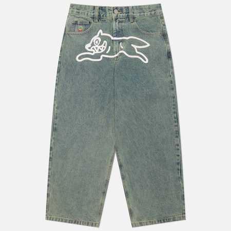 Мужские джинсы ICECREAM Running Dog Triple Scoop Denim, цвет голубой