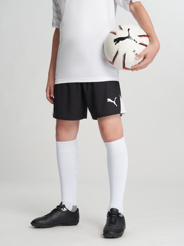 Шорты для мальчиков PUMA Teamliga26, Черный