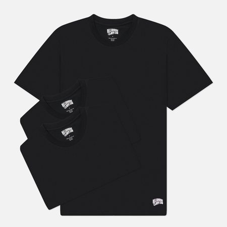 Комплект мужских футболок Billionaire Boys Club Small Arch Logo 3-Pack, цвет чёрный