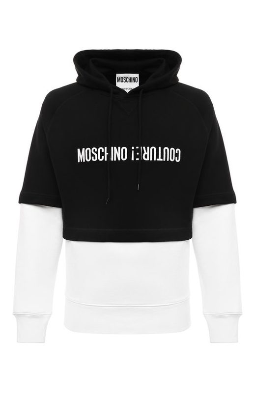 Хлопковое худи Moschino