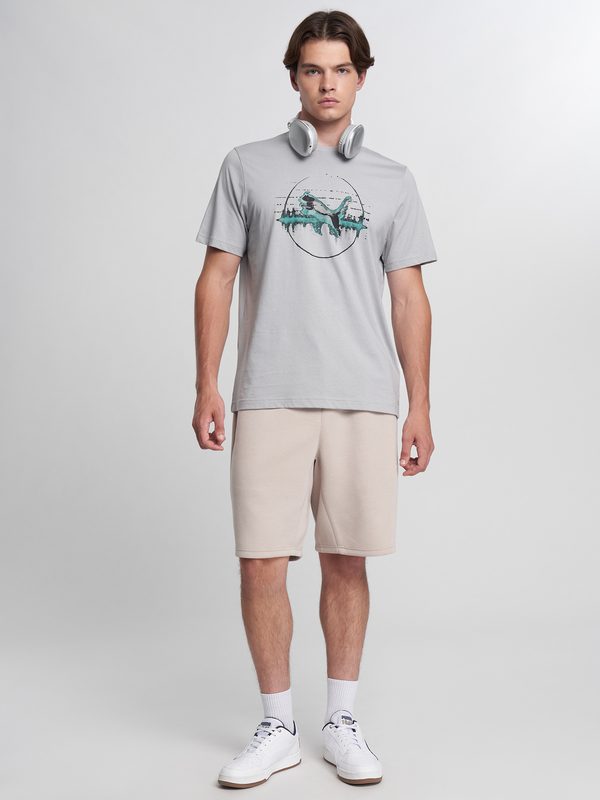 Футболка мужская PUMA Graphics Digital, Серый 3