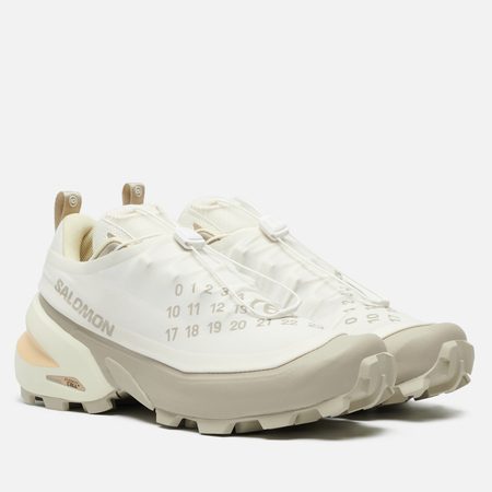 Мужские кроссовки Maison Margiela MM6 x Salomon S/Lab Cross Dust, цвет белый