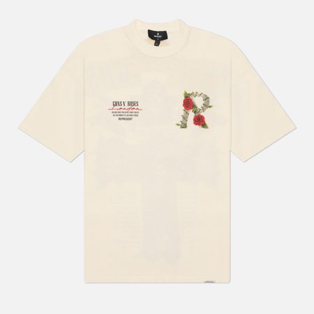 Мужская футболка REPRESENT Guns N’ Roses Tour, цвет белый