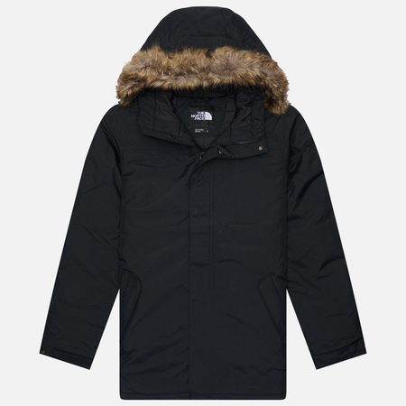Мужская куртка парка The North Face Zaneck Recycled, цвет чёрный