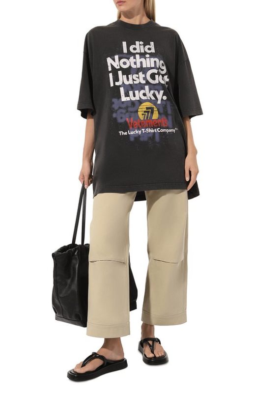 Хлопковая футболка VETEMENTS 2