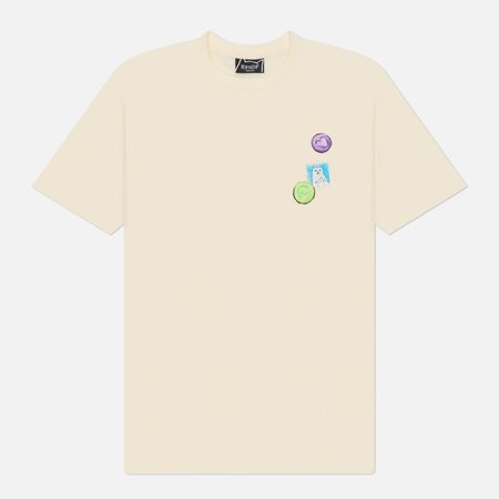 Мужская футболка RIPNDIP Vitamins Cotton, цвет бежевый