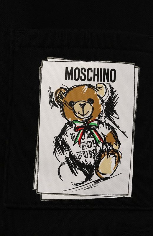 Хлопковое худи Moschino 5