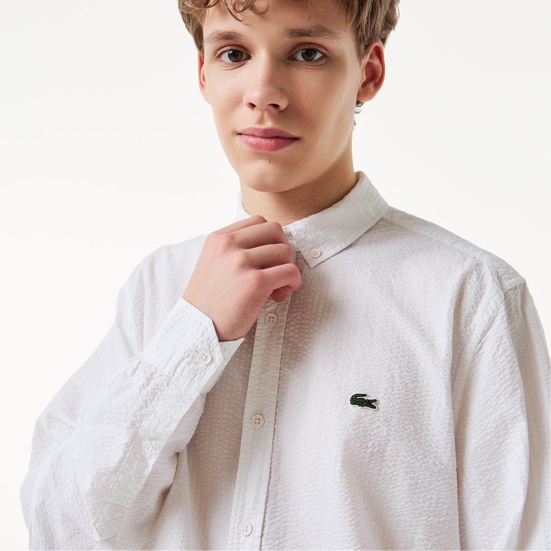 Мужская хлопковая рубашка Lacoste 3