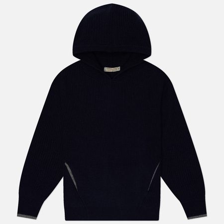 Мужской свитер FrizmWORKS Kangaroo Knit Pullover Hoodie, цвет синий