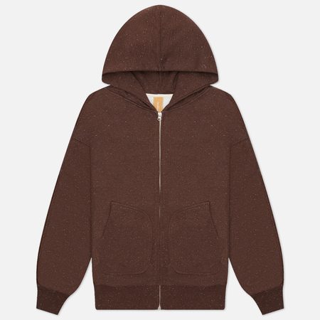 Мужская толстовка FrizmWORKS OG Bocaci Heavyweight Hoodie Zip Up Parka, цвет коричневый
