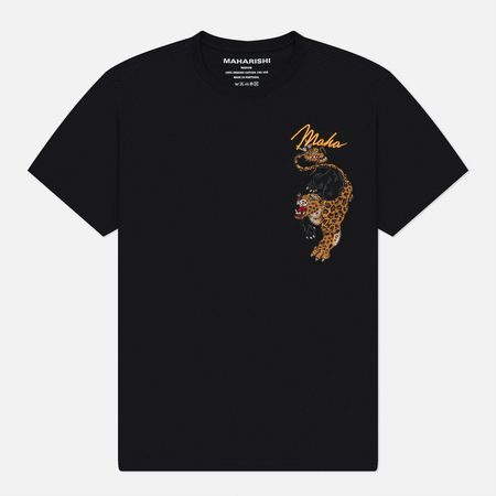 Мужская футболка maharishi Chimera Panther Tour, цвет чёрный