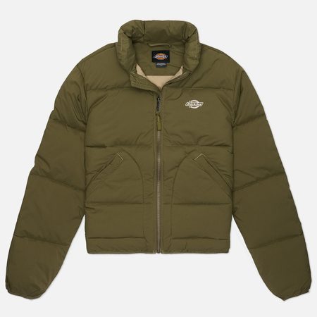 Женский пуховик Dickies Summerdale Puffer, цвет оливковый