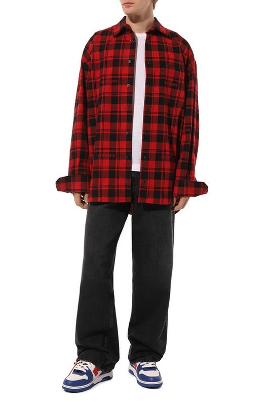 Хлопковая рубашка VETEMENTS 5