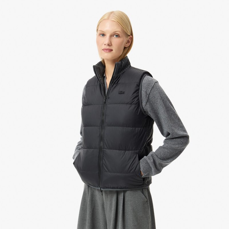 Женский утепленный двусторонний жилет Lacoste 4