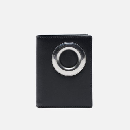 Кошелек Comme des Garcons Wallet SA0641SE Silver Eyelet, цвет чёрный