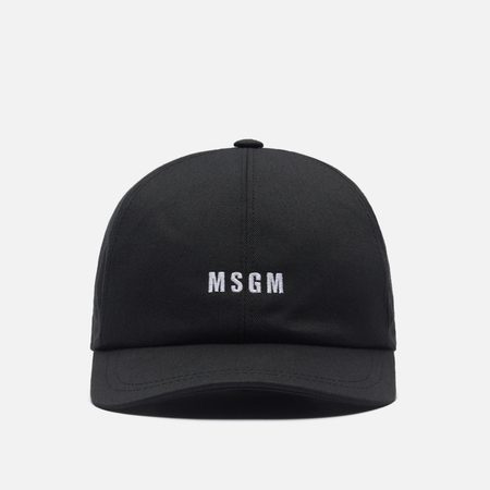 Кепка MSGM MSGM Logo, цвет чёрный