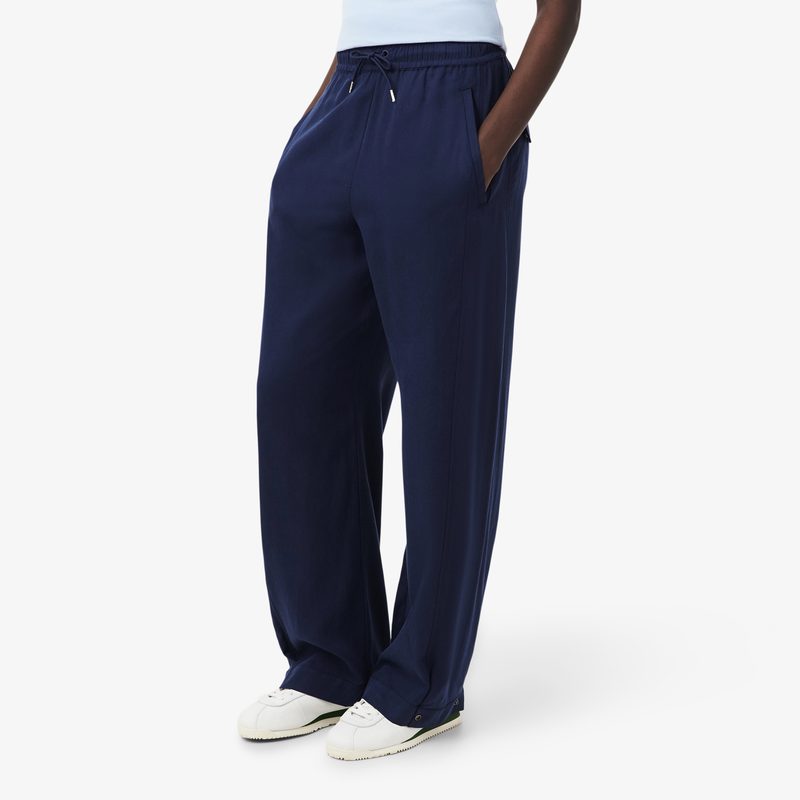 Женские брюки Lacoste из смеси льна 2