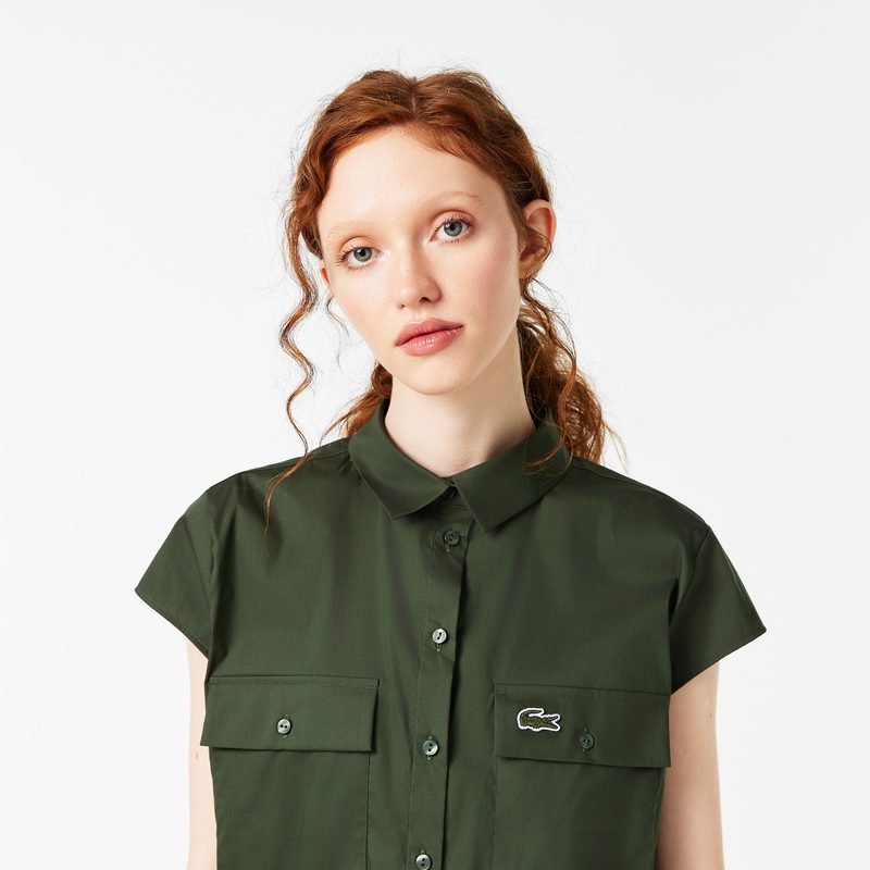 Женская блузка Lacoste свободного кроя 3