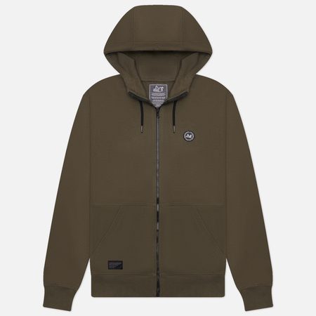 Мужская толстовка Peaceful Hooligan Bail Hoodie, цвет оливковый