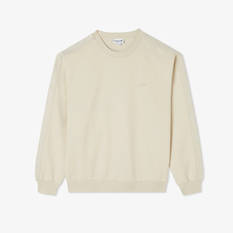 Мужской хлопковый свитшот Lacoste свободного кроя 5