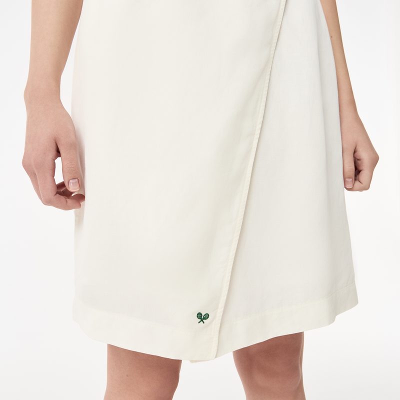 Женское платье Lacoste из смеси льна 5