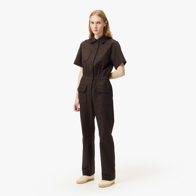 Женский комбинезон Lacoste классического кроя 5