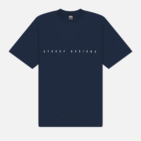 Мужская футболка Stussy S Box, цвет синий