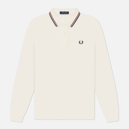 Мужской лонгслив Fred Perry M3636, цвет белый
