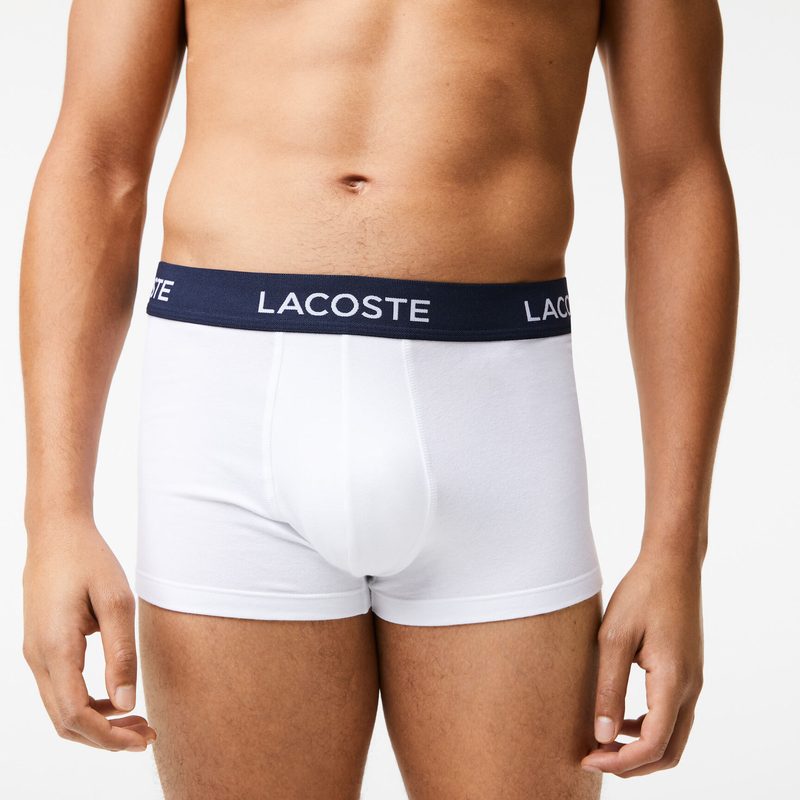 Однотонное мужское нижнее бельё Lacoste (5шт.) 4