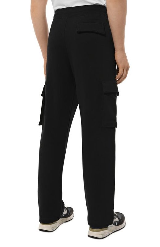Хлопковые брюки-карго Moschino 4