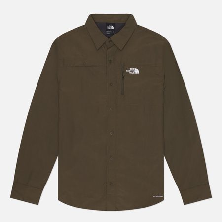 Мужская рубашка The North Face Sequoia, цвет оливковый