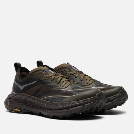 Мужские кроссовки Hoka One One Mafate Speed 4 Lite, цвет коричневый