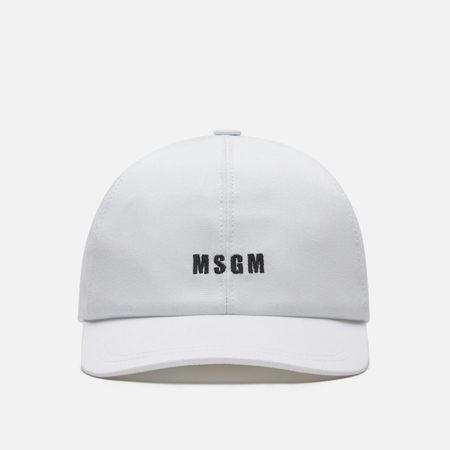 Кепка MSGM MSGM Logo, цвет белый