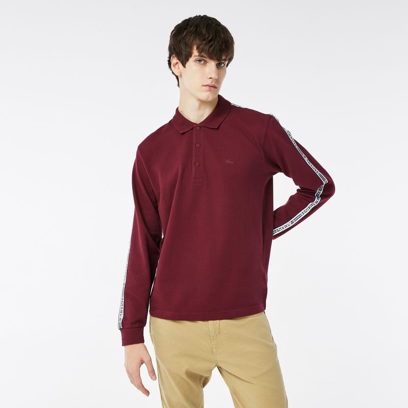 Мужское поло Lacoste из хлопка