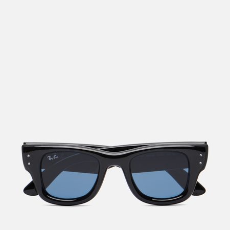 Солнцезащитные очки Ray-Ban Wayfarer Puffer Crystal Edition, цвет чёрный