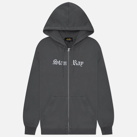 Мужская толстовка Stan Ray Hardcore Zip Hoodie, цвет чёрный