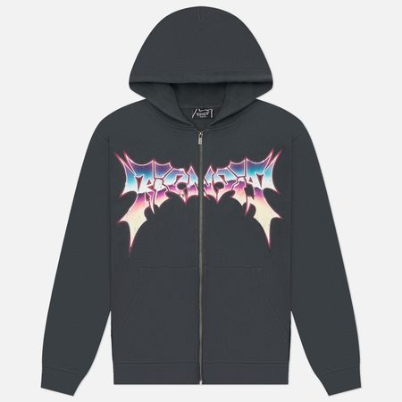 Мужская толстовка RIPNDIP Noid Zip Hoodie, цвет серый