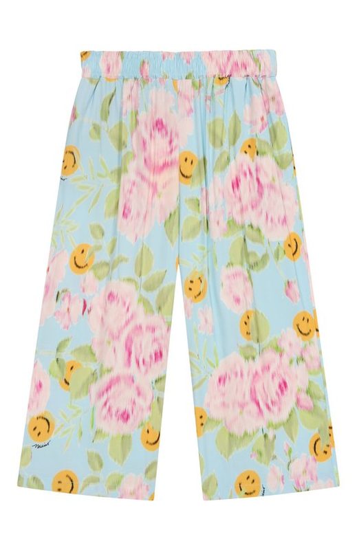 Брюки из вискозы Moschino
