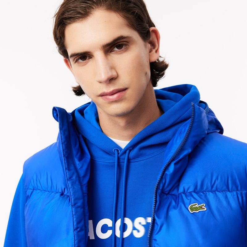 Мужской влагоотталкивающий жилет Lacoste с капюшоном 3
