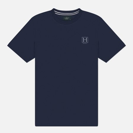 Мужская футболка Hackett Heritage H Small Logo, цвет синий