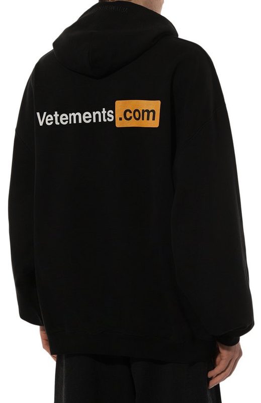 Хлопковое худи VETEMENTS 4