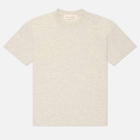 Женская футболка Fear of God ESSENTIALS Signature Classic, цвет бежевый